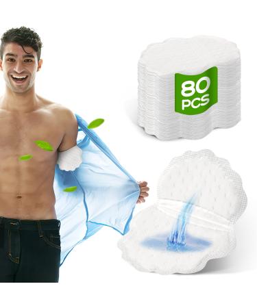 80 Pack Armpit Sweat Pads Underarm Sweat Pads for Men and Women Disposable Dress Guards Shields Non Sweat Armpit Protection sweat pads for women armpits