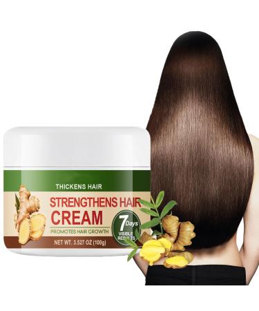 Masque capillaire au gingembre Regrow 7 jours anti-perte de cheveux revitalisant en profondeur et sans rin age pour soins capillaires secs ab m s et hydratants apr s-shampoing au gingembre r duit