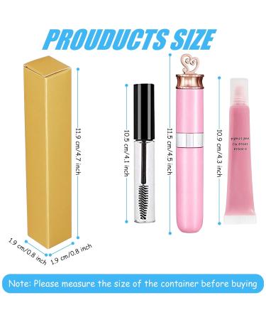 50PCS Lip Gloss Packaging Empty Paper Boxes - DIY Makeup Organizer Storage - Buy Online on GoSupps.com