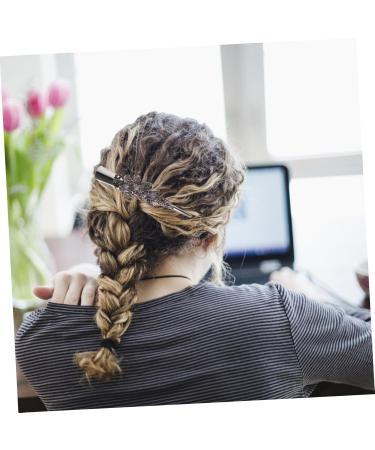 SOESFOUFU Crocodile Hair Clips Barrette Rhinestone Hair Barrette Rhinestone Barrettes for Women Bill Clips Hair Sparkly Hair Clips Glitter Hair Clips Fancy Clips for Women Billed Hair Clips - Buy Online on GoSupps.com