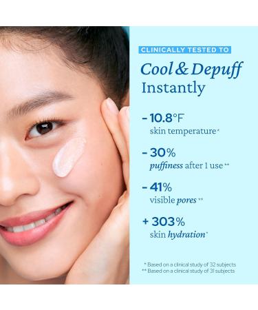 belif Aqua Bomb Cooling Relief Cream with Panthenol & Niacinamide Daily Soothing & Hydrating Moisturizer Depuff with Caffeine Non-comedogenic Lightweight Cream Korean Skincare 1.69 fl oz (50ml) - Buy Online on GoSupps.com