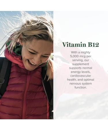 Global Healing Triple Activated B12 5000 mcg Organic Sublingual Liquid Vitamin | Energy & Metabolism Support - 2 Fl Oz - Buy Online on GoSupps.com