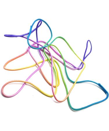 Gosu Toys Rainbow Chinese Jump Ropes Bundle - 2 Pack for Kids Outdoor & Indoor Play - Buy Online on GoSupps.com