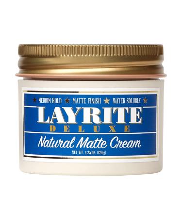 Layrite Layrite Natural Matte Cream Oz Mild Cream Soda 4.25 Ounce (Pack of 1)