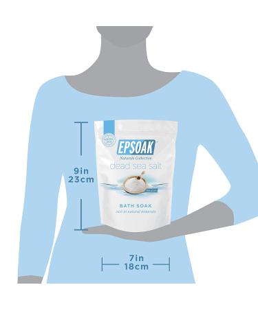 Epsoak Dead Sea Salt 2 lb Fine Grain - Relaxing Mineral Bath Soak - Buy Online on GoSupps.com