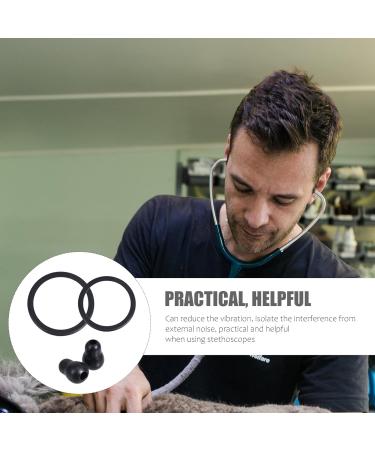 Totority 2 Sets Stethoscope Earplugs - Creative Replacement Ear Tips for Hospitals | Durable Earbuds for Medical Professionals - Buy Online on GoSupps.com