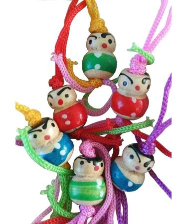  yoaxia Marke Yoaxia Set of 2 Thai Sauces - 2 x 140 ml / 165 g - Sweet Chilli Thai Sauce - Cute Chilli Pepper Sauce + Small Lucky Bag - Wooden Doll - Buy Online on GoSupps.com