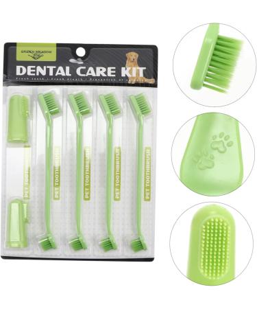 BESPORTBLE 1 Set Pet Toothbrush Dog Toothbrushes Dog Toothbrush and Toothpaste 360 Dog Toothbrush Tools Pp - Buy Online on GoSupps.com