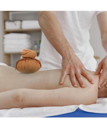 Beavorty Thai-Spa Massage Small Compress Ball - 2 Warm Massage Balls & Chinese Moxa Bag for Body Relaxation | Aromatherapy Spa Tools - Buy Online on GoSupps.com