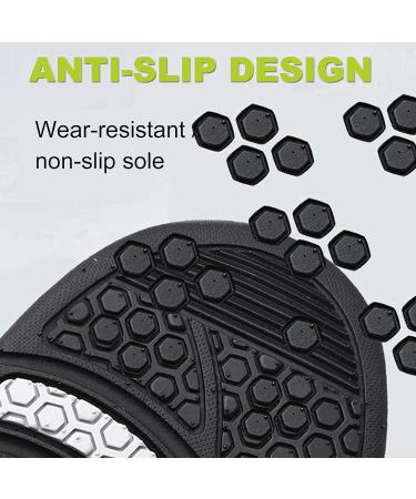 QDCZDQ Women's Edema Diabetic Walking Shoes - Adjustable Extra Wide Widths for Swollen Feet & Plantar Fasciitis - Grey - Size 6 US - Buy Online on GoSupps.com