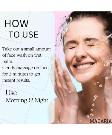 Yana Cosmetics Yana Instant Glow Charcoal Facewash Cleanser For Clean Face With Deep Cleansing Acne oil Pollution Control & Dirt Control Face Wash No Paraben & Sulfate Free By Korean Technology for women - Buy Online on GoSupps.com