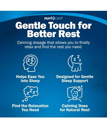 NUVICARE Nighttime Sleep Aid with Diphenhydramine HCl 25 mg Non Habit Forming Regular Strength Sleeping Pills for Adults 200 Caplets - Pack Of 2 - Buy Online on GoSupps.com