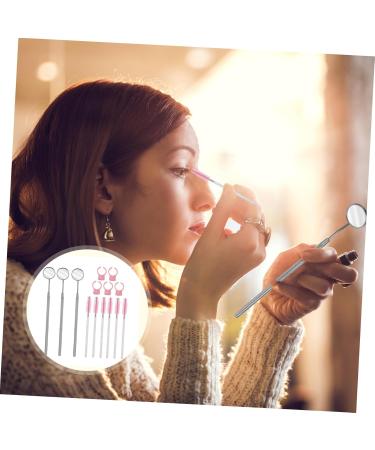 Buy 3 Sets of Eyelash Makeup Tools - Applicator Brush & Glue Ring - Pink Beauty Essentials for Women - Buy Online on GoSupps.com