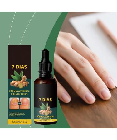 S rum croissance ongles gingembre Soin ongles 7 jours Cr me r paratrice multi-usages pour Huile nourrissante pour cuticules gingembre Soin fortifiant cassants Convient secs ab m s (1pcs) - Buy Online on GoSupps.com