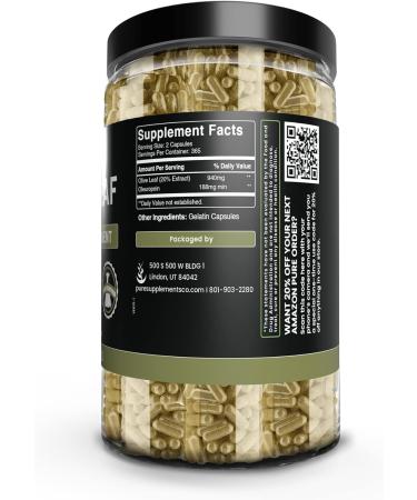 Pure Original Olive Leaf Extract Capsules - 730 Count | Lab Verified, No Fillers | 100% Natural Ingredients - Buy Online on GoSupps.com