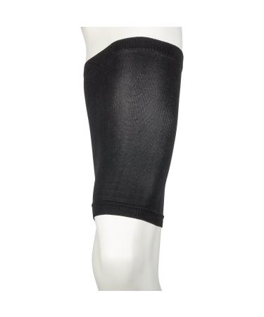 Cramer Endurance Support System Thigh Compression Sleeve for Hamstring Strains Pulled Muscles in Hamstring and Quad Injury Recovery Tendinitis in the Upper Leg and Pain Relief Black Large/X-Large