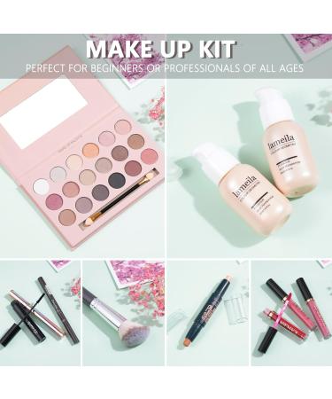 Makeup Kits Makeup Sets for Teens Women Teenagers Makeup Kit for Women Full Kit Makeup Set Multipurpose Make up Set Girls Gift Eyeshadow Palette Foundation Contour Stick Lipgloss Mascara Eyeliner - Buy Online on GoSupps.com
