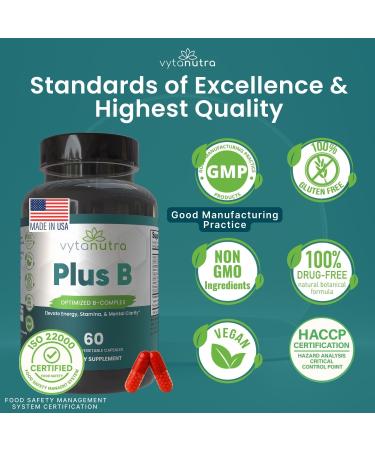 Vytanutra Plus B 11-in-1 Beadlet Capsule Complete B-Complex with B1, B2, B3, B5, B6, B7, B9, B12 Timed Release for Energy, Vitality, Brain, Heart, Immune, Mood, & Overall Wellness - Buy Online on GoSupps.com