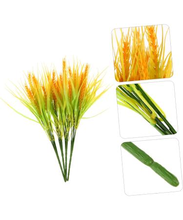 Amosfun 4pcs Simulated Ears of Wheat Dried Wheat Stems Dried Wheat Ear Dried Wheat Bundle Home D cor Dried Wheat Stalks Wheat Decoration House Ornaments Plastic Household Dry Ears of Wheat - Buy Online on GoSupps.com