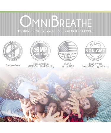 OMNIBREATHE - Natural COPD Relief & Respiratory Support Capsules | Enhanced with NAC & Herbal Blend for Improved Breathing | 60 Capsules - Buy Online on GoSupps.com