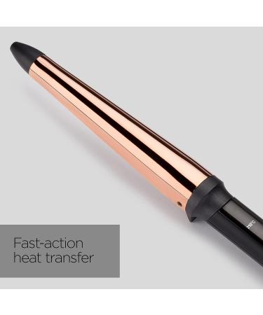 BaByliss Titanium Brilliance Large Conical Curling Wand 32-19mm - Black - Buy Online on GoSupps.com