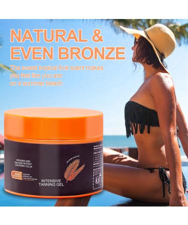 Intensive Tanning Gel Intensive Tanning Luxe Gel Tanning Gel for Indoor Tanning Beds Achieve a Natural Tan Skin Outdoor Sunlight 2024 New Tanning Cream Gel (1PC) - Buy Online on GoSupps.com