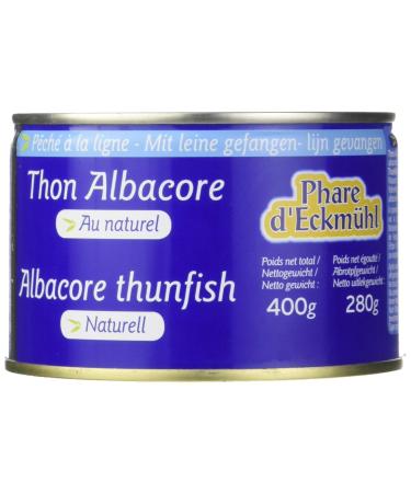 Phare d'Eckmül Thon Albacore Pêché Canne au Naturel Bio 280 g