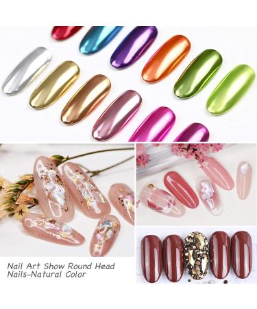 Flofia 240 Nail Art Tips Display - Practice & Presentation Compartment for Nail Polish - Natural Color - Buy Online on GoSupps.com