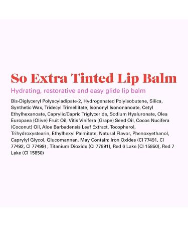 PYT Beauty Tinted Lip Balm in Soft Pink Nude - Hydrating Vegan Makeup with Hyaluronic Acid | 1 Count - Buy Online on GoSupps.com