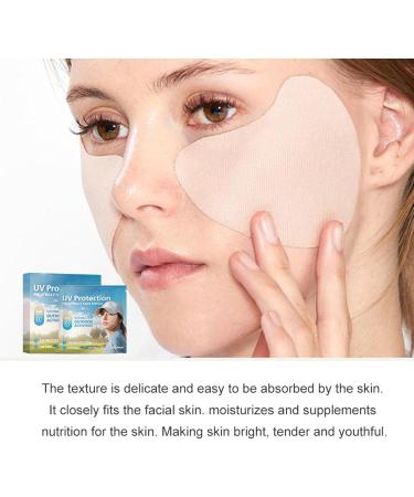 Lnhgh Sun Block Patches for Face - 5pair Outdoor Protection Sun Patch | Comfortable Facial Sunscreen Patch Portable Golf Patches for Sun Protection for Outdoor - Buy Online on GoSupps.com