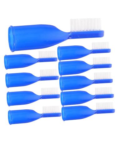 Marmerdo 10 pieces portable toothbrush mini toothbrush little toothbrush prison finger toothbrush Destinular toothbrush toothbrush teeth cleaning tools tiny