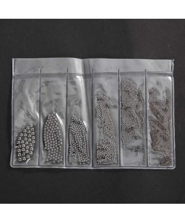 Nail Art Decorations - 0.5mm-3.0mm Steel Ball Manicure Accessories for Stunning Nail Designs | International Shipping Available - Buy Online on GoSupps.com