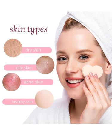 Buy uxcell 30 Count Heart-Shaped Compressed Facial Sponges for Daily Skincare | Multi-Color Cleaning Pads for Home Kitchen & Travel - International Shipping Available - Buy Online on GoSupps.com