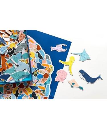 Laurence King 299 Fish (and a Diver) Cluster Puzzle | 300 Pieces - Buy Online on GoSupps.com