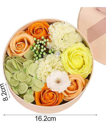 Buy Soap Rose Flower Gift Box - Floral Scented Bath Soap for Birthdays Weddings & Valentine's Day - Buy Online on GoSupps.com
