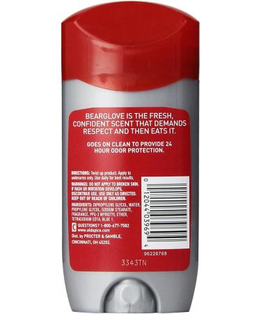 Old Spice Wild Collection Men's Deodorant Bearglove 3 oz - Pack of 2 | Buy Online Fast International Shipping - Buy Online on GoSupps.com