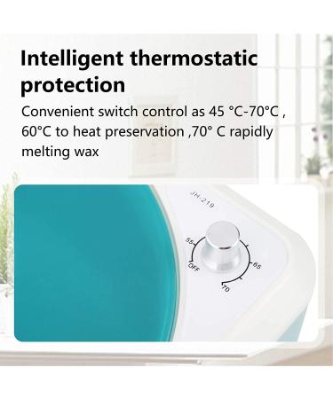 Paraffin Wax Machine for Hand and Feet - Quick Heating Spa Wax Warmer (Green) - Buy Online on GoSupps.com