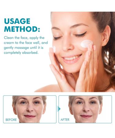 Buy Retinol Cream for Face - Anti-Aging Moisturizer with Collagen & Hyaluronic Acid | Lift Hydrate & Diminish Wrinkles - Day & Night Cream - Buy Online on GoSupps.com