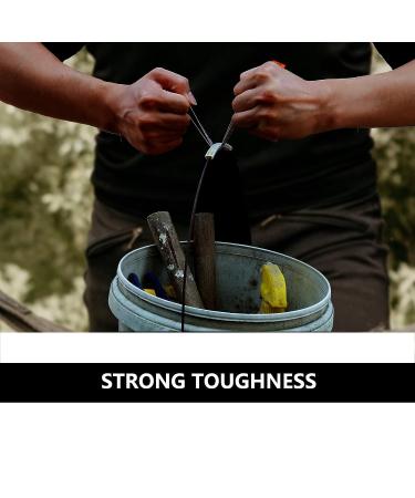 16 Pcs Wide Flat Hair Ties for Men - Black Brown Grey Khaki - No Damage Hair Elastic Bracelet - Buy Online on GoSupps.com
