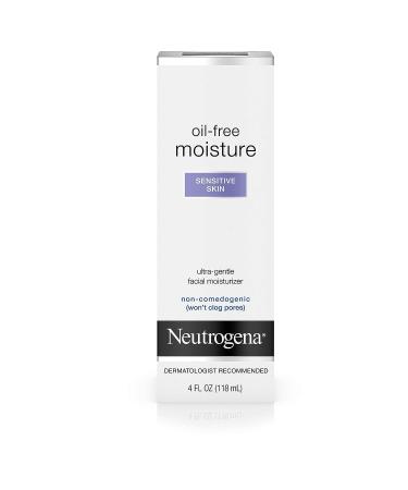 Neutrogena Oil-Free Moisture Daily Hydrating Facial Moisturizer & Neck Cream - 4 fl. oz - Buy Online on GoSupps.com