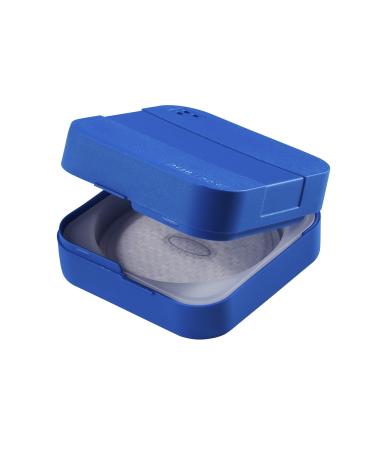 DENTiCASE Patented hygienic storage box blue
