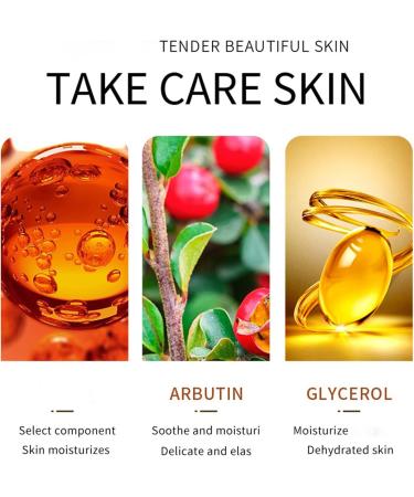 Huile De Busserole Eclaircissante Alpha Arbutin Dark Spot Correcting Glow Serum Huil De Busserole Eclaircissante Peau Noire Serum Anti Tache Visage Pour L' limination Des Taches Sombres - Buy Online on GoSupps.com