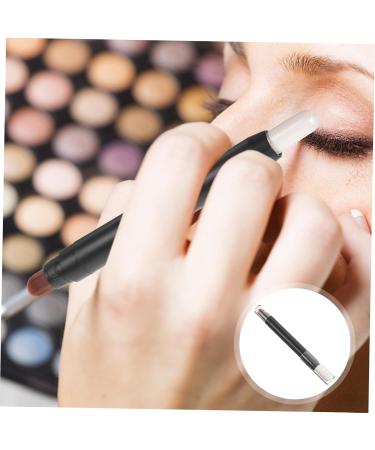 VINTORKY Precision Eyeshadow Brush Precision Shadow End Women Stick Brush Female Ends Makeup Pen Eye Dual Application 1 count (Pack of 1) Silver - Buy Online on GoSupps.com
