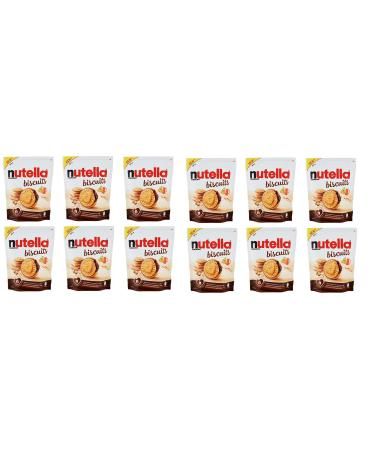 Ferrero Ferrero Nutella Biscuits Set of 12 with Nutella Filled Biscuits with Hazelnut Cream 304 g Biscuits
