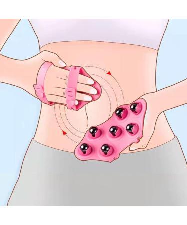 VNTMQP Ball Body Massage Gloves - Portable Palm Massager | Metal Ball Massage Dishes for Ultimate Relaxation - Buy Online on GoSupps.com