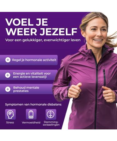 VM Sverige AB 4 HER Hormone Balance for Women 60 Vegan Tablets with Damiana Ginseng Saffron & Vitamin B6 Hormonal Balance for Women Reduced Fatigue and Mental Performance - Buy Online on GoSupps.com