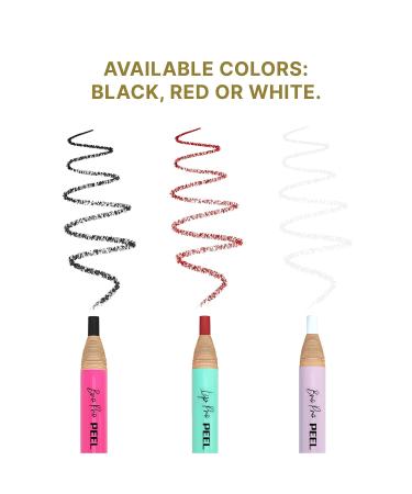 BRAWNA 6 Pcs Pro Lip Pencils with Sharpener - Waterproof Peel Off Lip Pencil Set - PMU Lip Blush Supplies - Red - Buy Online on GoSupps.com