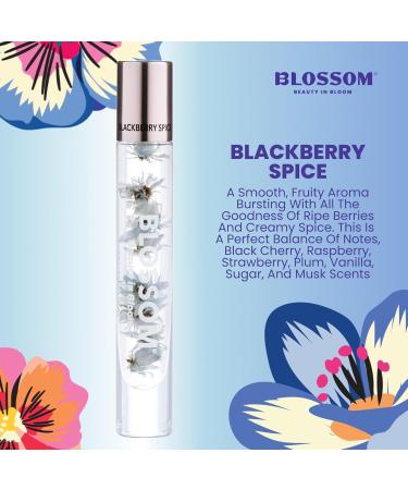 Blossom Roll on Perfume for Women Alcohol Free Rollerball Perfume Oil with Essential Oils Infused with Real Flowers Made in USA 0.20oz (Dark Berries Plum Vanilla Sugar) Blackberry Spice Blackberry Spice 0.2 Fl Oz (Pack of 1) - Buy Online on GoSupps.com