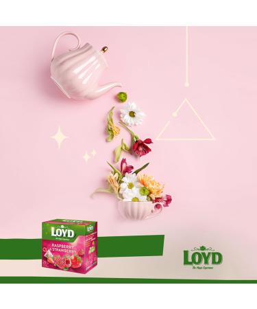 LOYD Tea - Raspberry and Strawberry (6 Pack ) - Buy Online on GoSupps.com
