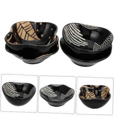 Alipis 4pcs Sauce Dish Sauce Seasoning Plate Dish Plate Barbecue Sauce White Ceramics Three-Dimensional 9X9X4CM White - Buy Online on GoSupps.com